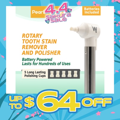 PEARLIE WHITE® - Powered Tooth Whitener & Stain Remover