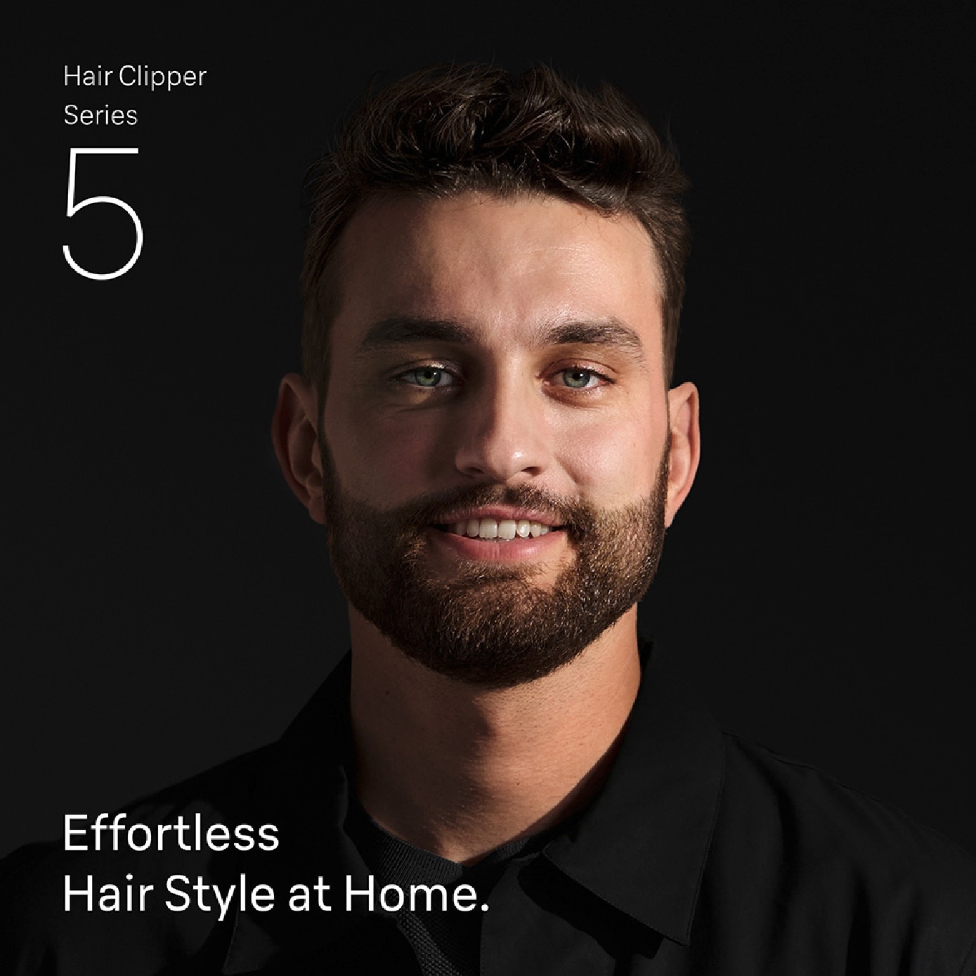 Series 5 HC 5550 Hair Clipper with 17 Length Settings & Lifetime Sharp Blades 1s