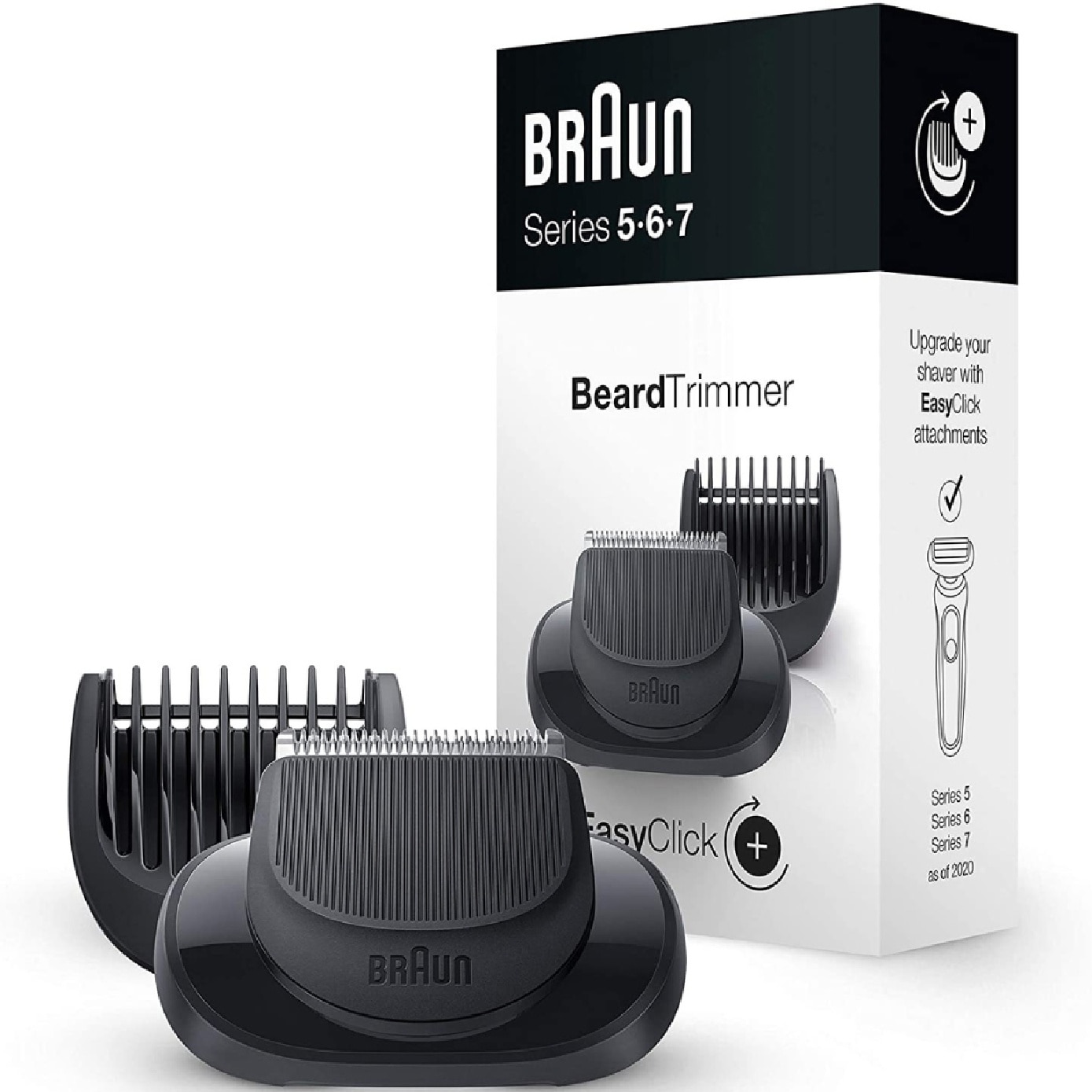 05-BT Beard Trimmer Attachment with Length Comb for Braun Series 5 6 7 Shaver 1s