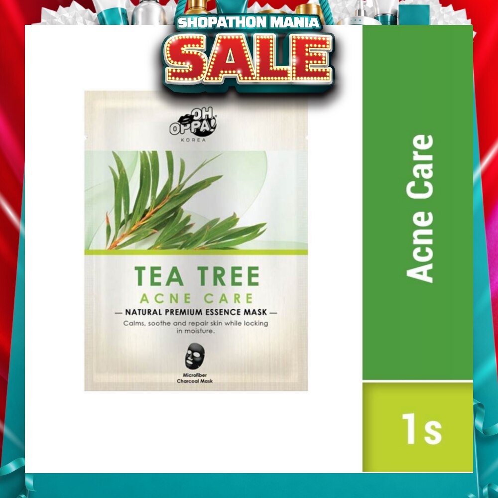 Natural Premium Essence Mask Tea Tree 1s