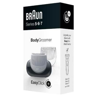 BRAUN - 06-BDT Body Groomer Trimmer Attachment with Length Comb for Braun Series 5 6 7 Shaver 1s