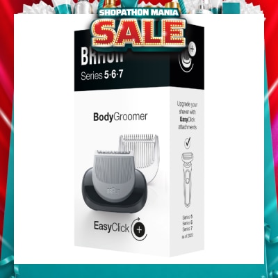 BRAUN - 06-BDT Body Groomer Trimmer Attachment with Length Comb for Braun Series 5 6 7 Shaver 1s