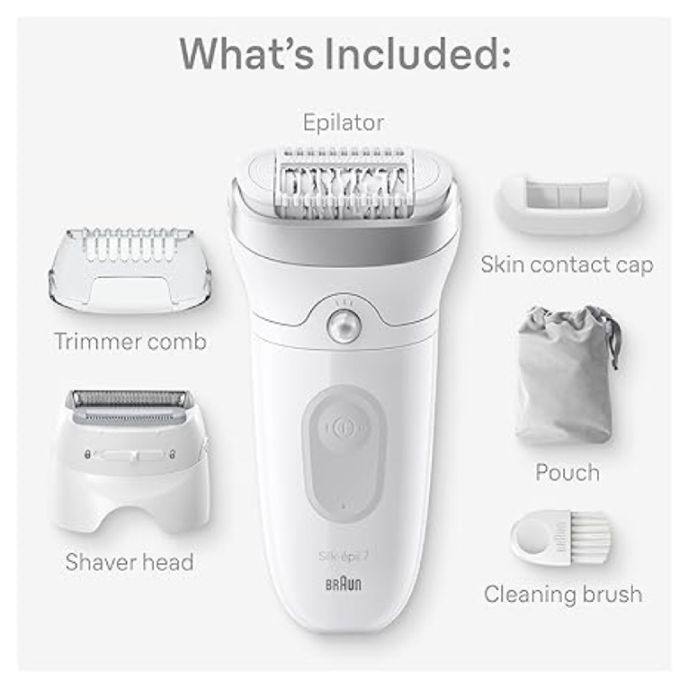 Silk-épil 7 SE 7-041 Epilator 1s