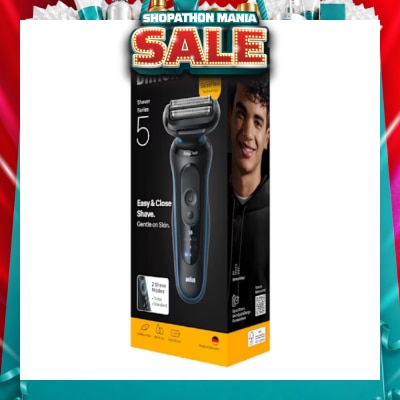 BRAUN - Series 5 Rechargable Electric Shaver 52-B1000s (Wet & Dry) 1s