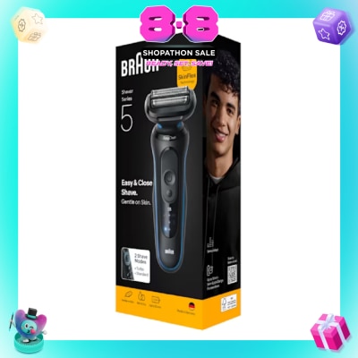 BRAUN - Series 5 Rechargable Electric Shaver 52-B1000s (Wet & Dry) 1s