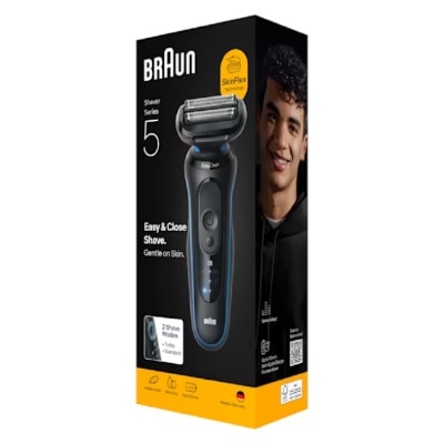 BRAUN - Series 5 Rechargable Electric Shaver 52-B1000s (Wet & Dry) 1s