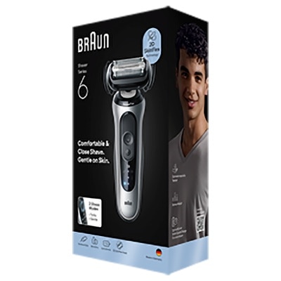 BRAUN - Series 6 Rechargable Electric Shaver 62-S1000s (Wet & Dry) with Travel Case 1s