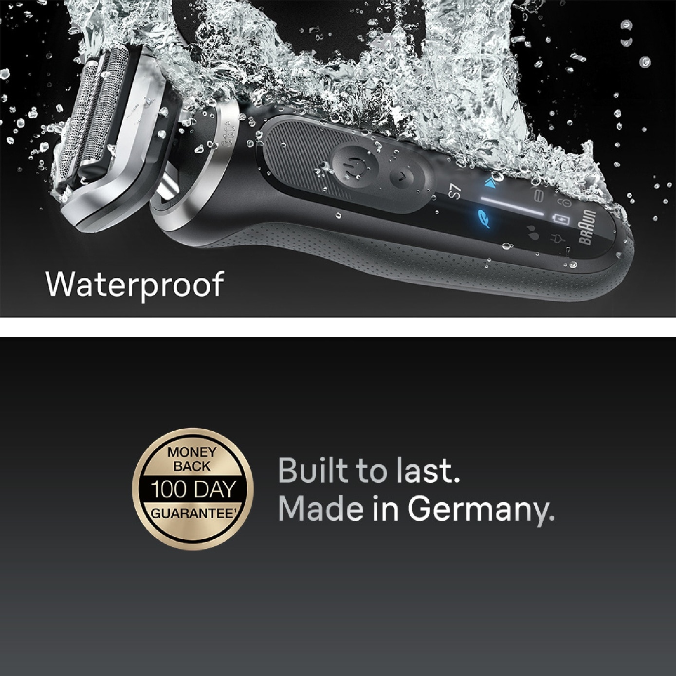 Series 7 Flex Rechargable Electric Shaver 72-G7200cc (Wet & Dry) with Smart Care Centre 1s