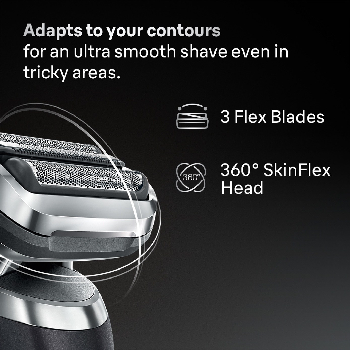 Series 7 Flex Rechargable Electric Shaver 72-N4200cs (Wet & Dry) 1s