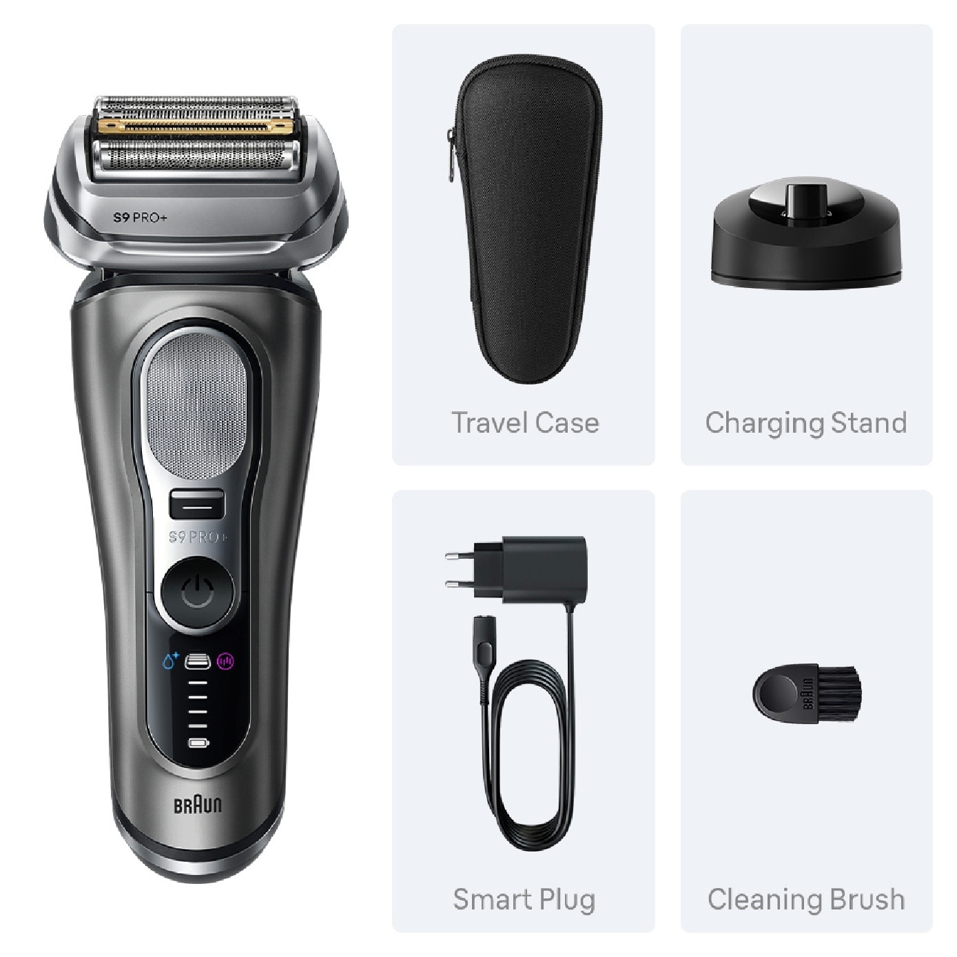 Series 9 Pro+ 9615s Electric Shaver with Pro Trimmer & Pro SensoAdapt 1s