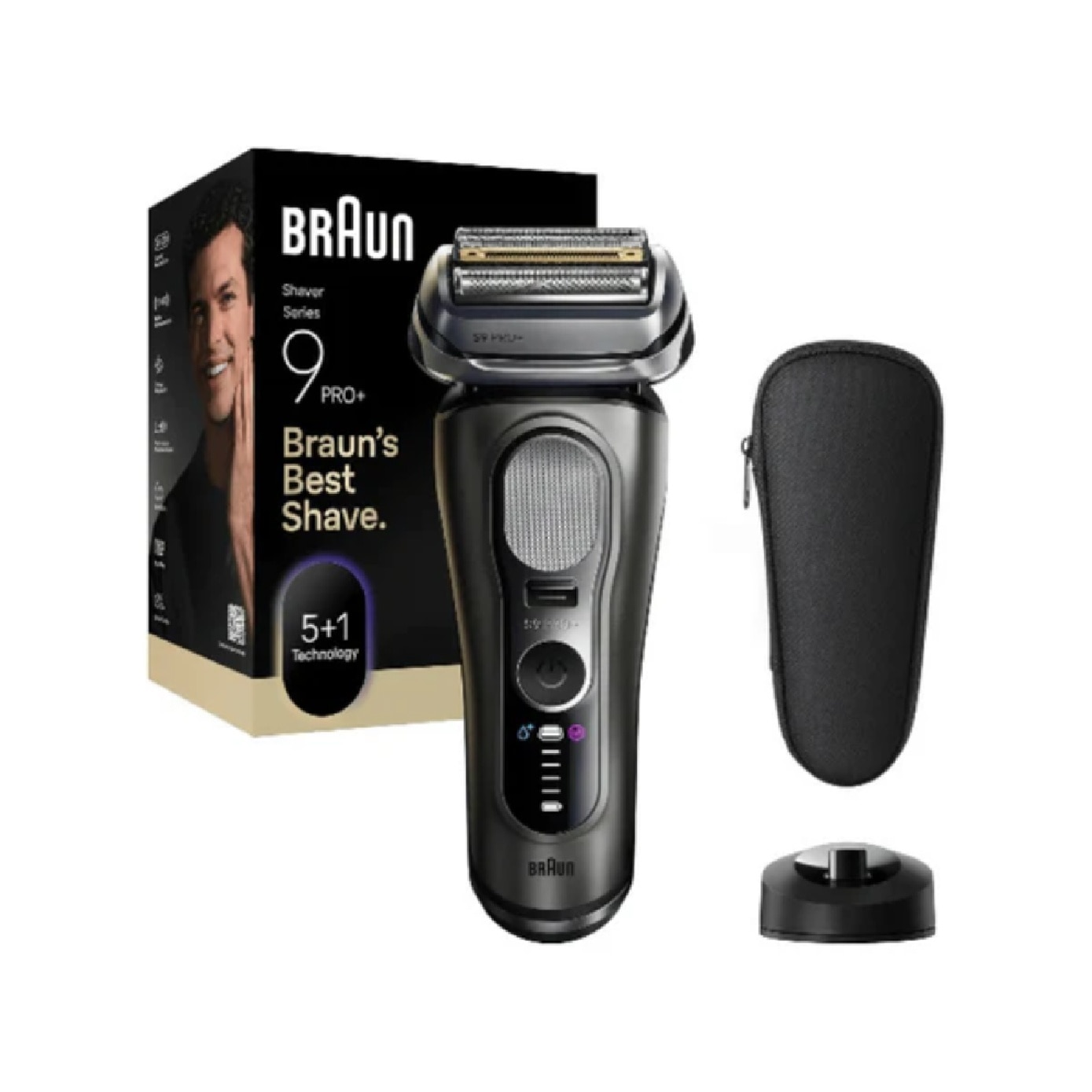Series 9 Pro+ 9615s Electric Shaver with Pro Trimmer & Pro SensoAdapt 1s
