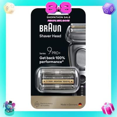 BRAUN - Series 9 Pro+ 96M Replacement Shaving Head Cassette 1s