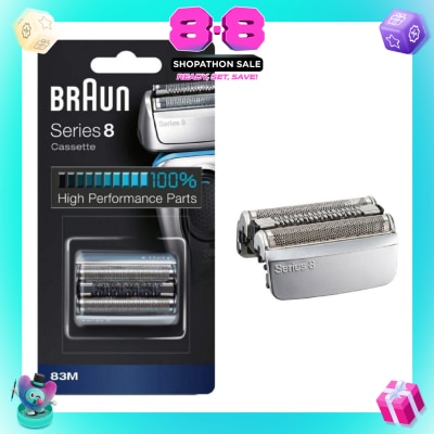 BRAUN - Series 8 83M Replacement Shaving Head Cassette 1s