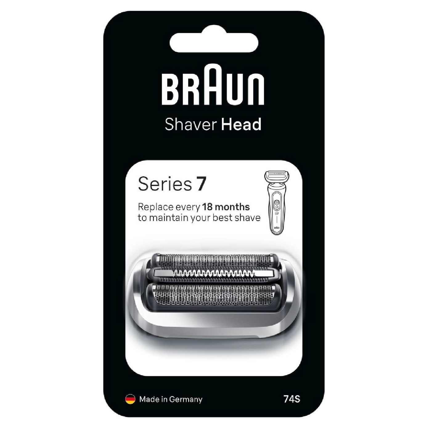 Series 7 74S Replacement Shaving Head Cassette 1s