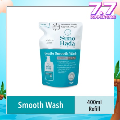 SUNOHADA Gentle Smooth Wash Refill (Relieve Dryness & Itch) 400ml