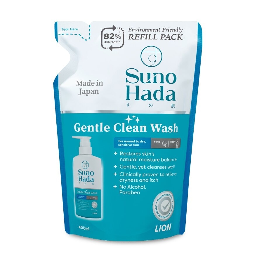 Gentle Clean Wash Refill (Relieve Dryness & Itch) 400ml