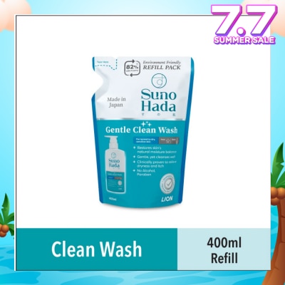 SUNOHADA Gentle Clean Wash Refill (Relieve Dryness & Itch) 400ml