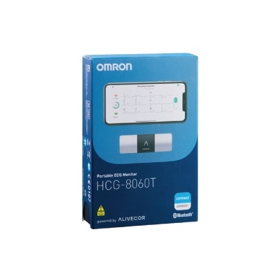 OMRON - Portable ECG Heart Rate Monitor HCG-8060T 1s image