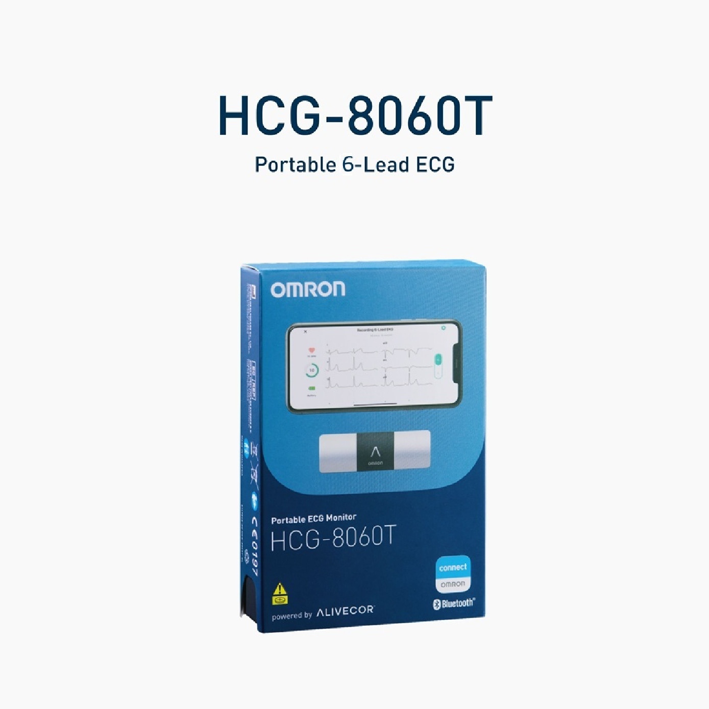 Portable ECG Heart Rate Monitor HCG-8060T 1s image