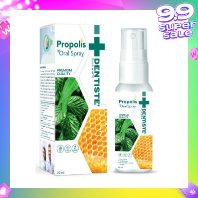 DENTISTE Propolis Oral Spray (Helps In Promoting Recovery Of Minor Mouth And Throat Infections) 20ml