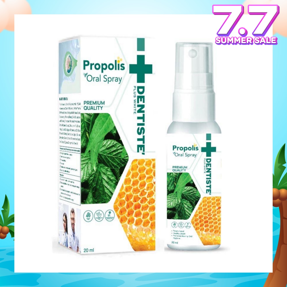Propolis Oral Spray (Helps In Promoting Recovery Of Minor Mouth And Throat Infections) 20ml