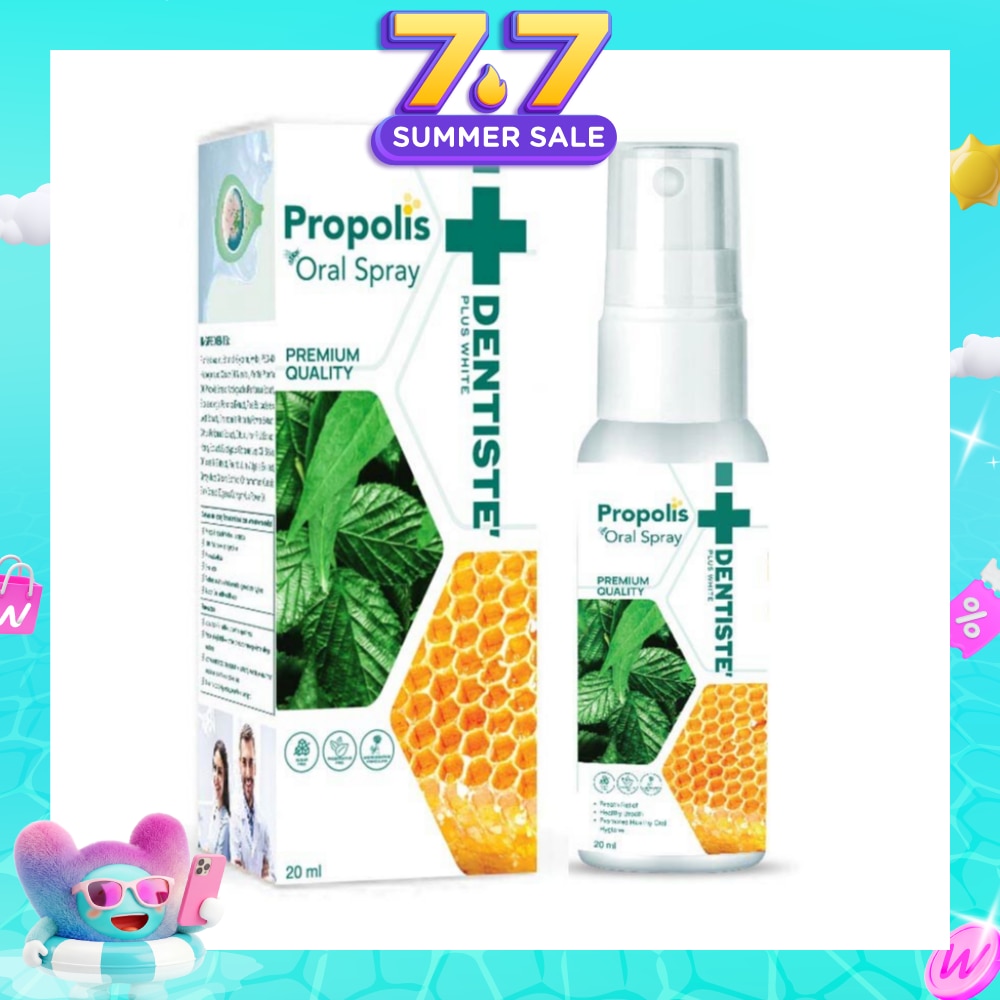 Propolis Oral Spray (Helps In Promoting Recovery Of Minor Mouth And Throat Infections) 20ml