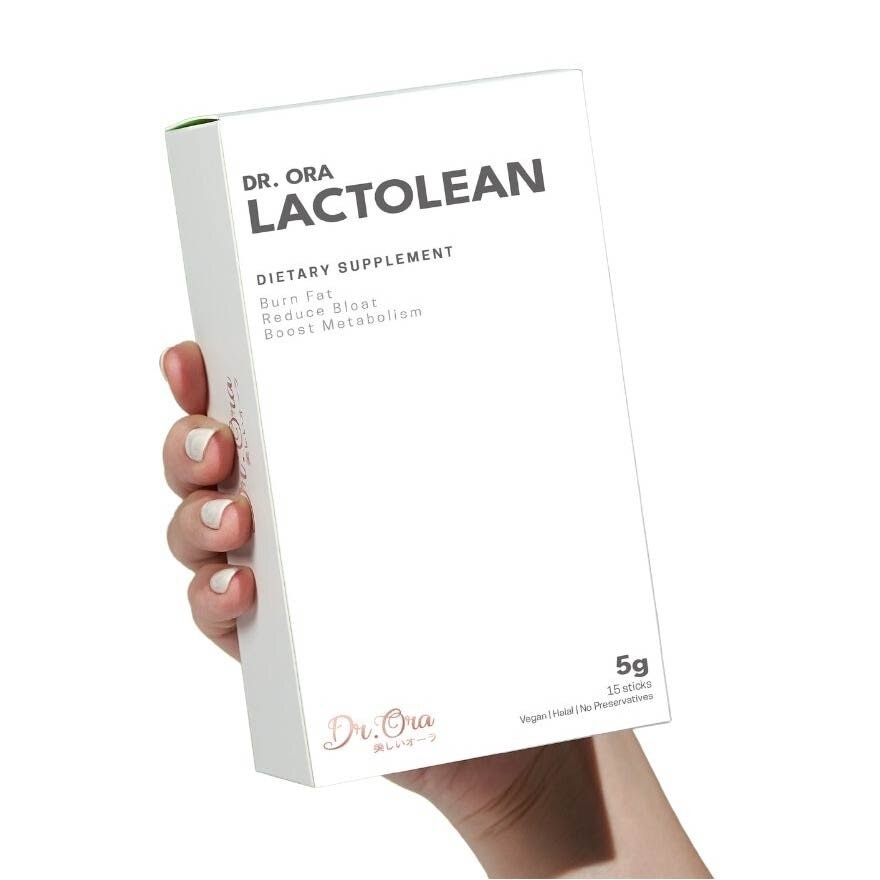 Lactolean 10Billion Cfu Probiotics Digestive Enzyme Supplement Moro Blood Orange (Sachets) 5g X 15s