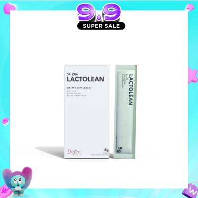 DR ORA - Lactolean 10Billion Cfu Probiotics Digestive Enzyme Supplement Moro Blood Orange (Sachets) 5g X 15s (Expiry: Jul`2027) image