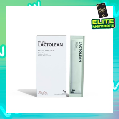 DR ORA Lactolean 10Billion Cfu Probiotics Digestive Enzyme Supplement Moro Blood Orange (Sachets) 5g X 15s