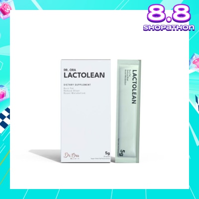 DR ORA Lactolean 10Billion Cfu Probiotics Digestive Enzyme Supplement Moro Blood Orange (Sachets) 5g X 15s