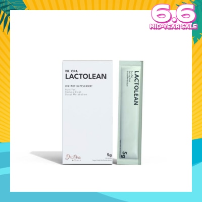 DR ORA Lactolean 10Billion Cfu Probiotics Digestive Enzyme Supplement Moro Blood Orange (Sachets) 5g X 15s