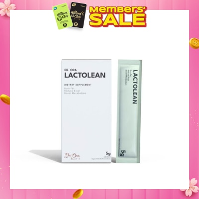 DR ORA Lactolean 10Billion Cfu Probiotics Digestive Enzyme Supplement Moro Blood Orange (Sachets) 5g X 15s