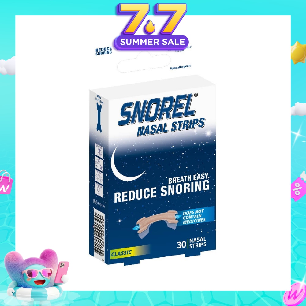 Nasal Strip (Reduce Snoring) 30s