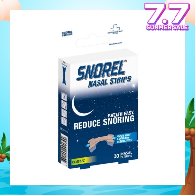 SNOREL Nasal Strip (Reduce Snoring) 30s