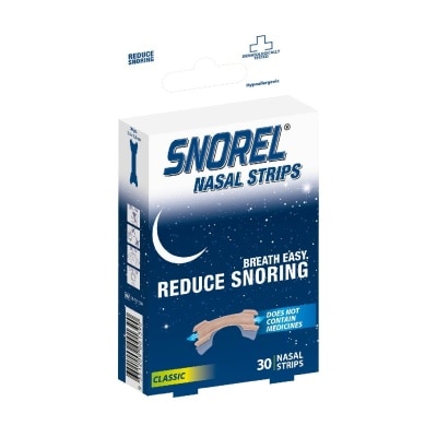 SNOREL Nasal Strip (Reduce Snoring) 30s