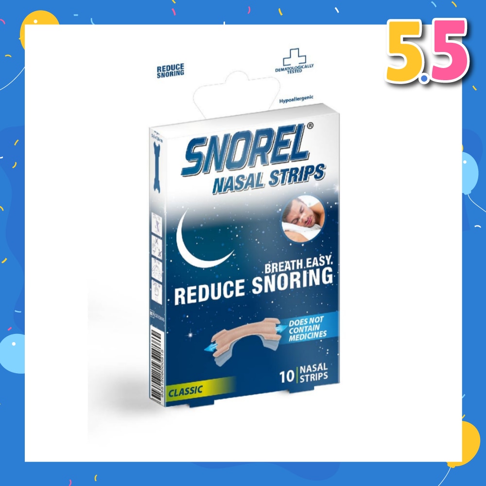 Nasal Strip (Reduce Snoring) 10s