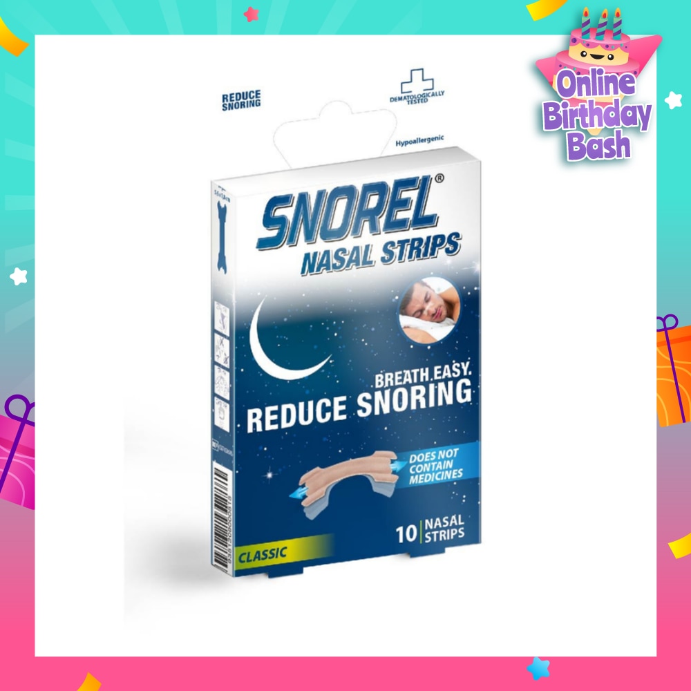 Nasal Strip (Reduce Snoring) 10s