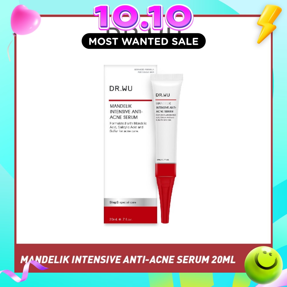 Mandelik Intensive Anti Acne Serum (Effectively Prevents Acne And Unclogs Pores) 20ml image