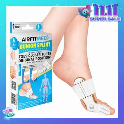 AIRFIT MEDI Bunion Splint Toe Corrector (To Pulls Your Toe Closer To The Original Position) 1s