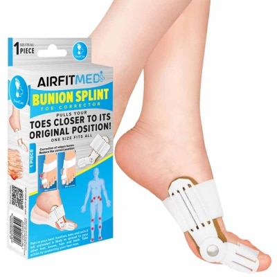 AIRFIT MEDI Bunion Splint Toe Corrector (To Pulls Your Toe Closer To The Original Position) 1s