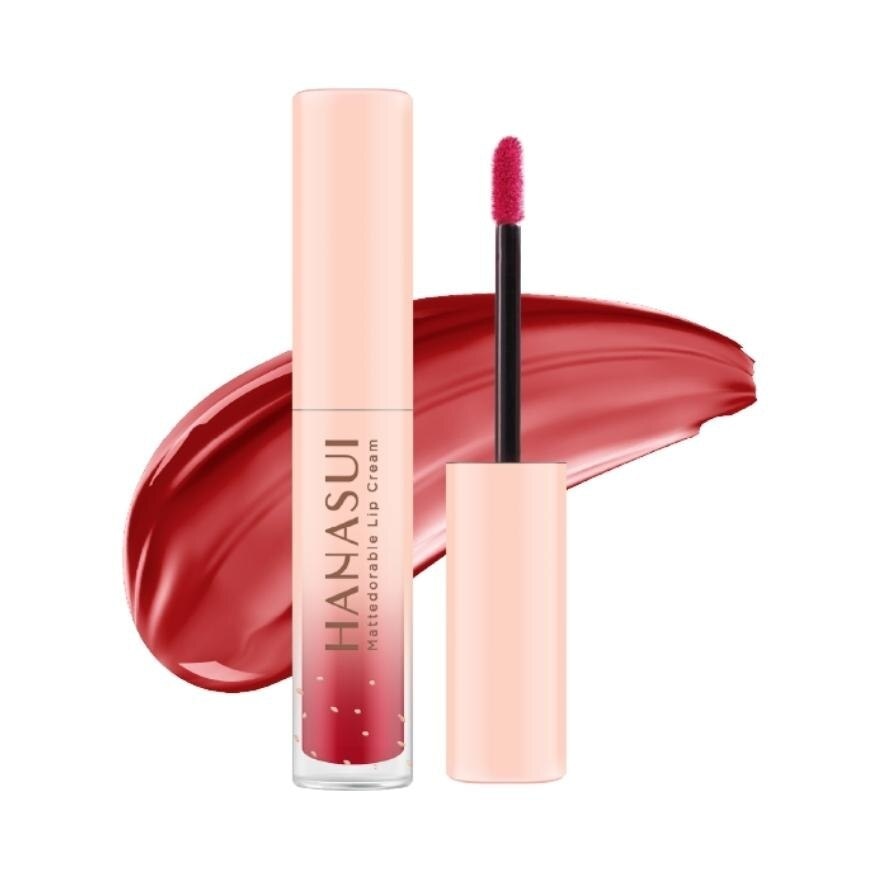 Mattedorable Lip Cream (01 Kiss), Long Lasting, Lightweight, Non Drying 4g