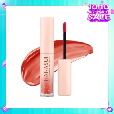 HANASUI Mattedorable Lip Cream 06 Ritz 4g (Expiry: April`2026)