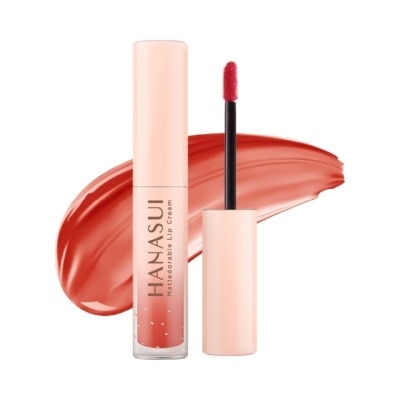 HANASUI Mattedorable Lip Cream (06 Ritz), Long Lasting, Lightweight, Non Drying 4g