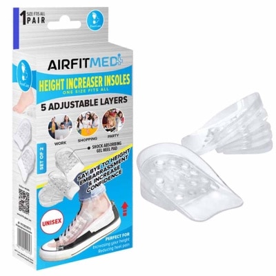 AIRFIT MEDI Height Increaser Insoles Set (With 5 Adjustable Layers) 1s