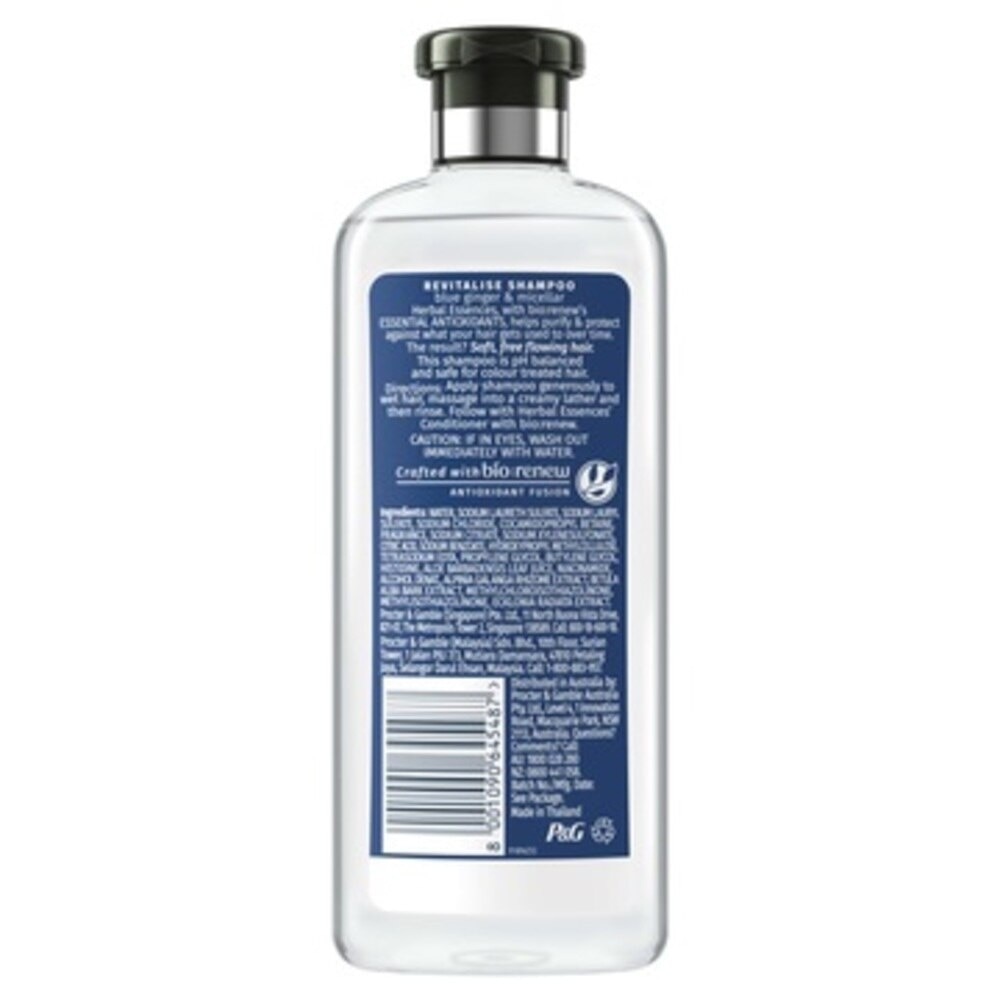 bio:renew Revitalise Blue Ginger & Micellar Shampoo 400 ml 