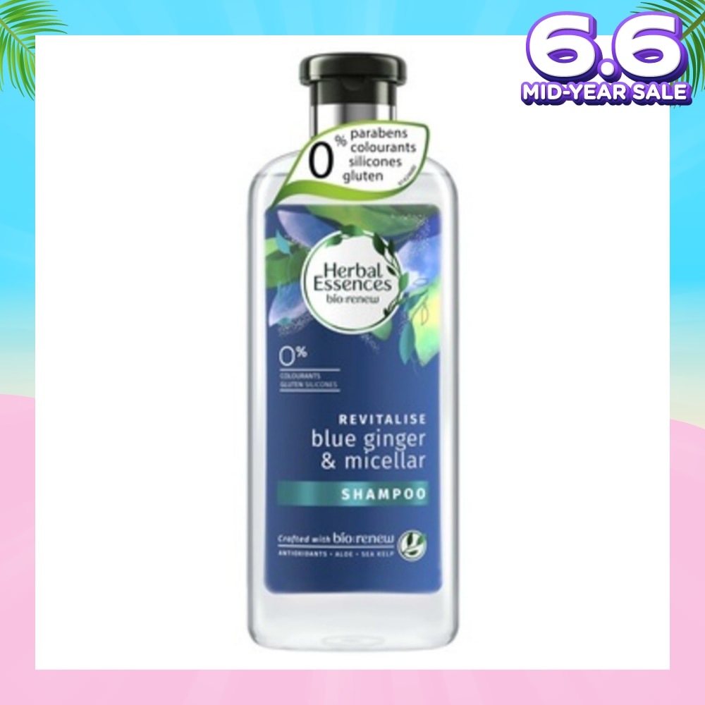 bio:renew Revitalise Blue Ginger & Micellar Shampoo 400 ml 