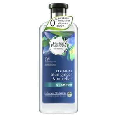 HERBAL ESSENCES bio:renew Revitalise Blue Ginger & Micellar Shampoo 400 ml 