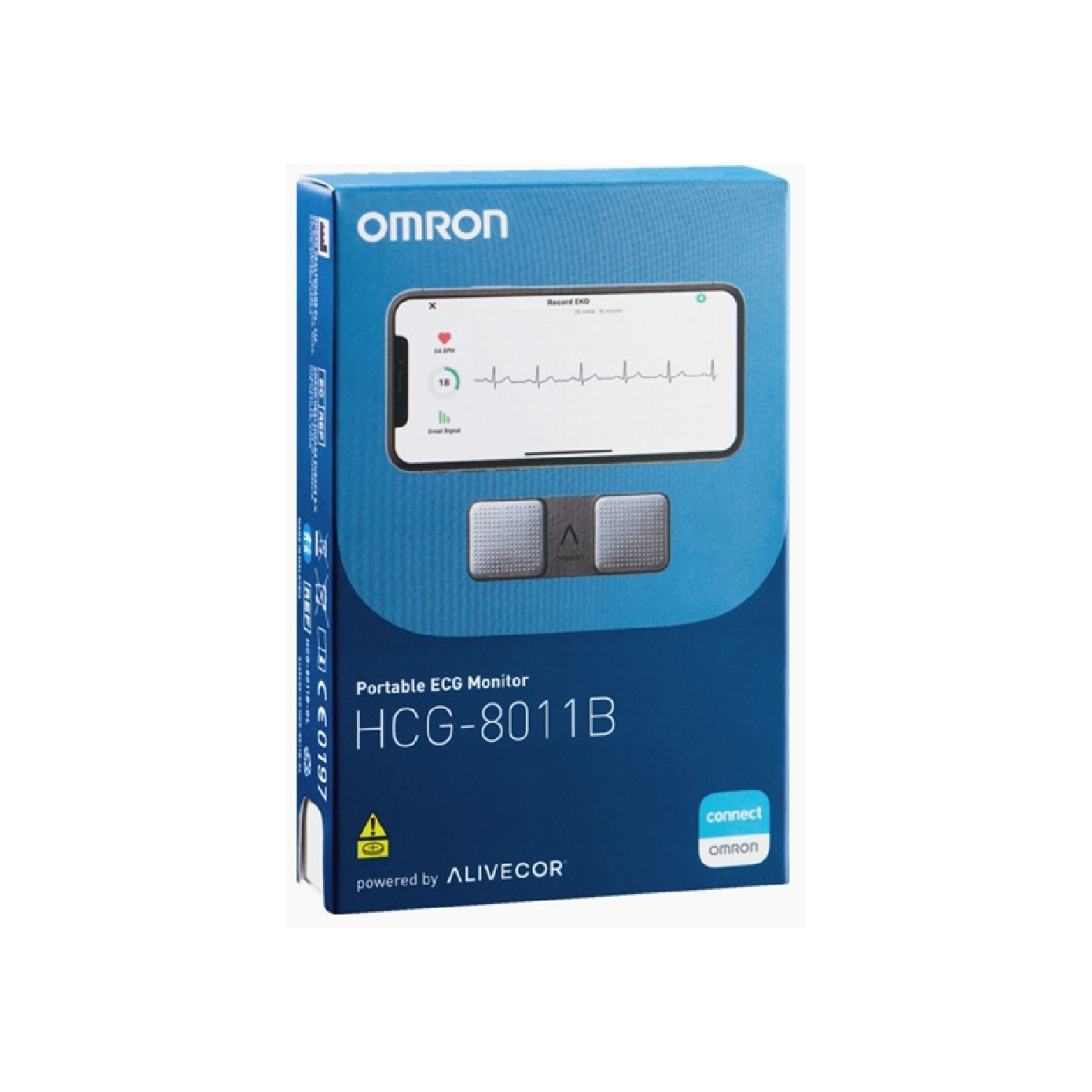 Portable ECG Heart Rate Monitor HCG-8011B 1s