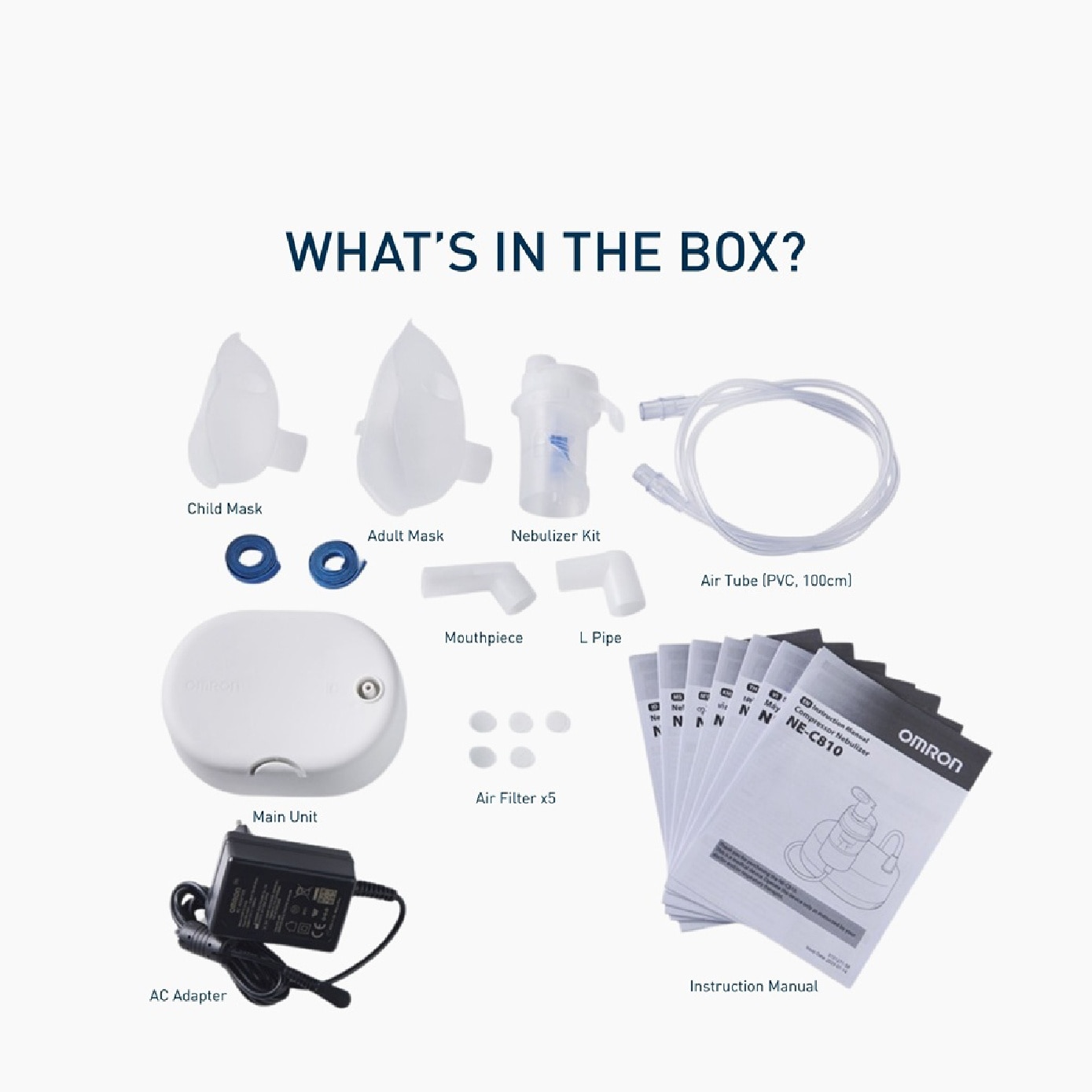 Compressor Nebulizer NE-C810 1s