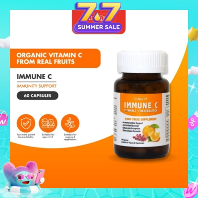 NUTRILIFE - Immune C Vitamin C + Resveratrol 60 Caps